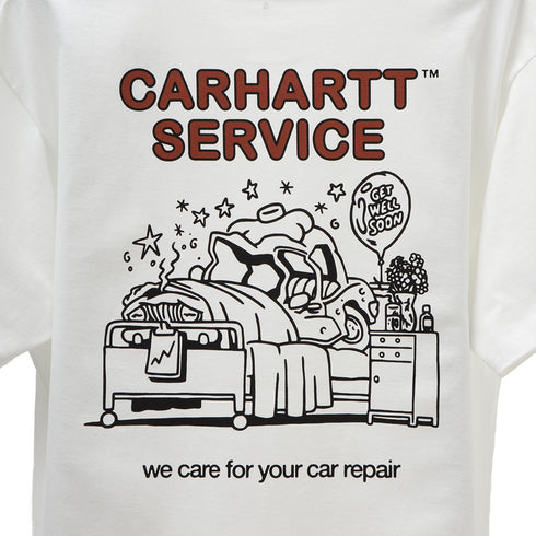 Carhartt WIP S/S Car Repair T-Shirt White I031756_02_XX Degli Uberti